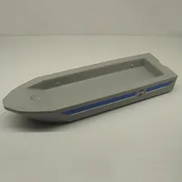 Boat Hull 32 x 10 x 1 2/3, Base with Coast Guard Print