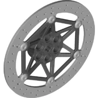 Brake Disc 8 x 8 with Black Center Pattern