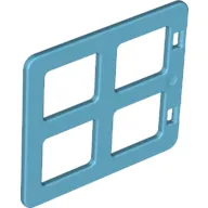 Duplo Door / Window with Four Equal Square Cornered Panes