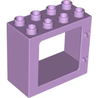 Duplo Door / Window Frame Flat Front Surface, Completely Open Back
