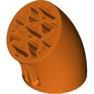 Brick Round 3 x 3 D. Tube with 45° Elbow and Axle Holes (Crossholes) at Each End