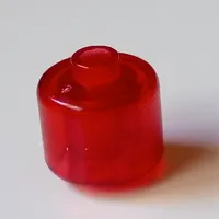 Pen Bead, Round Large, Curved Edges / Cylinder