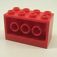 Brick 2 x 4 x 2 with Holes on Sides