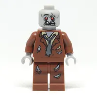 Zombie in Reddish Brown Suit