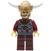 Viking King - Armour, Reddish Brown Legs