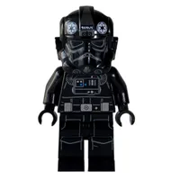 TIE Pilot, Printed Legs, 3 Silver Buckles on Belt