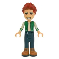 Daniel - Green Jacket, Dark Blue Trousers