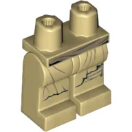 Hips and Tan Legs with Jedi Robe, Dark Tan Belt