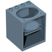 Belville, Cupboard 4 x 4 x 4 with Elliptical Hole for Sink