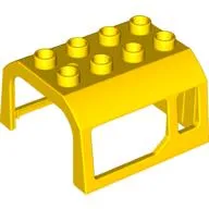 Duplo Train Locomotive Cabin Roof 2 x 4 Studs