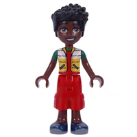 Zac - White Shirt, Red Pants