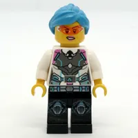 Agent Caila Phoenix with Dark Azure Hair