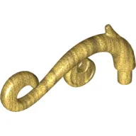 Curled Decorative Ornament with Bar