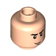 Minifig Head, Eyebrows, Chin Dimple Print