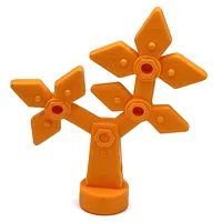 Duplo Flower, Faux Metal Bolts and Rivets Design, 8 Petals