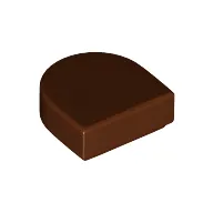 Tile Round 1 x 1 Half Circle