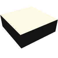 Tile 1 x 1 with White Square print