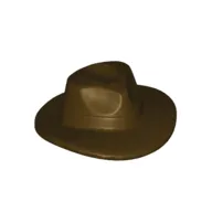 Hat Wide Brim, Outback Style with Wide Belt, Buckle (Fedora)