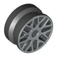 Wheel 11 x 6 with Eight 'Y' Spokes and Silver Outline