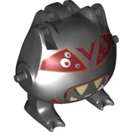 Body Spider Bytez with Dark Red Eyes, Tan Teeth print