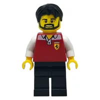 Engineer, Ferrari, Male, Black Legs