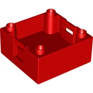 Duplo Container Box 4 x 4 with Studs on Corners