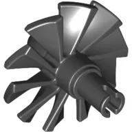 Jet Engine Fan with 10 Blades and Technic Pin