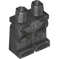 Hips and Pearl Titanium Legs with Silver Armor Panels, Light Bluish Grey Straps print