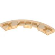Tile 4 x 4 Curved, Macaroni