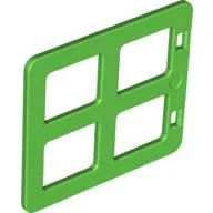 Duplo Door / Window with Four Equal Square Cornered Panes