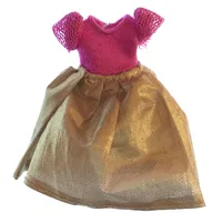 Belville, Dress, Child, Long, Short Net Sleeves, Gold Skirt
