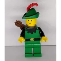 Forestman Archer (Forestmen) - Black, Red Plume