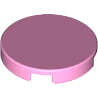Tile Round 2 x 2 with Bottom Stud Holder
