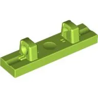 Hinge Tile 1 x 4 Locking Dual 1 Fingers on Top [8 Locking Ridges]