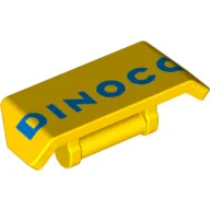 Spoiler 2 x 4 with Handle with Dinoco Print