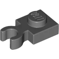 Plate Special 1 x 1 with Clip Vertical [Thick Open O Clip]