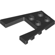 Wedge Plate 4 x 4 with 2 x 2 Cutout