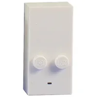 Braille Brick 2 x 4 with 2 Studs ⠤ and '-' Print