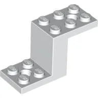Bracket 5 x 2 x 2 1/3 with Holes, Smooth Bottom