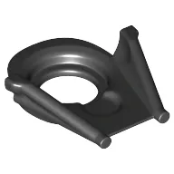 Minifig Neckwear Collar SW Darth Vader Helmet Bottom