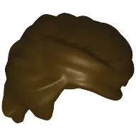 Hair Swept Back, Tousled