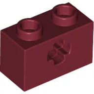Technic Brick 1 x 2 with Axle Hole Type 1 [+ Opening] and Bottom Pin