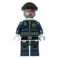 Robot Police, Hat, Neck Bracket