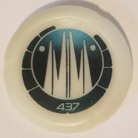 Large Figure Throwing Disc, Kanoka, Ko-Metru 437 Print