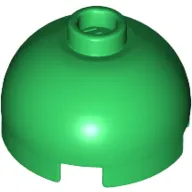 Brick Round 2 x 2 Dome Top, Blocked Open Stud, Bottom Axle Holder