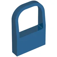 Windowscreen 1 x 4 x 5 Curved Top