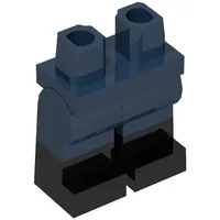 Hips with Dark Blue Legs and Black Boots Pattern