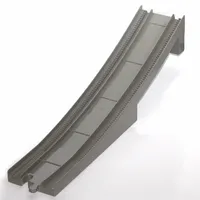 Duplo Train Track Bridge End Section With Bottom Support (New Style)