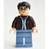 Harry Potter, Dark Brown Torso, Sand Blue Legs