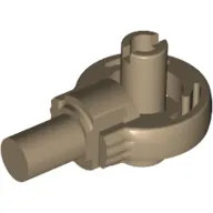 Technic Rotation Joint Ball Loop with Two Perpendicular Pins with Friction